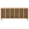 vidaXL Szafka panelowa dąb sonoma 100x38x48 cm materiał Podgląd zdjęcia produktu 4