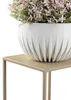 HowHomely Modern Pflanzenständer, Blumenhocker aus Metall Produktbild-Vorschau 5