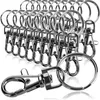 COM-FOUR® 20x Karabinerhaken mit Schlüsselring - Karabiner Produktbild-Vorschau 1
