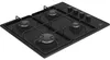 Beko HIGG 64123 SB, Zwart, Inbouw, 60 cm, Gas, Emaille, 4 Productafbeelding-voorbeeld 2