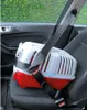 A pet carrier secured with a seatbelt on a car seat. Anteprima dell’immagine prodotto
