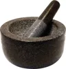 Stein Mörser mit Stößel  [ Ø 15.5 cm / Höhe 8 cm ] Produktbild-Vorschau 2