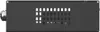 A side view of a black network switch with ventilation slots. Anteprima dell’immagine prodotto