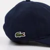Lacoste Organic Coton Twill Cap Couleur Bleu Voir les images du produit 4