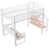 Merax Etagenbett Hochbett 140x200cm mit abnehmbarem Produktbild-Vorschau 10