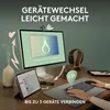 Logitech Bluetooth-Tastatur K380s Multi-Device Slate Grey Produktbild-Vorschau 14