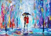 ENJOY Puzzle Liebe im Regen 1000 Teile Produktbild-Vorschau 2
