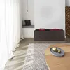 Relaxdays Sitzbank, mit Stauraum, faltbar, gepolstert, mit Produktbild-Vorschau 2