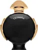 A black and gold perfume bottle. Voir les images du produit