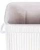BELIANI Koš na prádlo bílý bambus polyester se snímatelným Náhled obrázku produktu 8