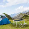 Outtec® kempingový stůl se 4 židlemi - 120 x 60 cm - Náhled obrázku produktu 3