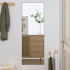 vidaXL Wandspiegel 40x100 cm Glas Rechteckig Produktbild-Vorschau 2