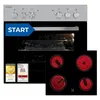 Exquisit Herd-Set, 58 Liter, Elektro-Backofen mit Kochfeld, Produktbild-Vorschau 1