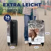 MuchoWow® Koffer Handgepäck Trolley Rollkoffer Kleine Produktbild-Vorschau 5