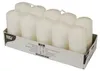 10 candele a colonna Ø 40 mm - 90 mm bianco Anteprima dell’immagine prodotto 8