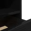 Nachttisch Schwarz Eichen-Optik 40 x 39 x 48,5 cm Produktbild-Vorschau 9