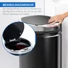 HOMCOM Sensor Mülleimer 42L, Elektrisch Automatischer Produktbild-Vorschau 5
