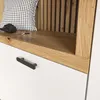 home24 Kompaktgarderobe - Weiß / Eiche Artisan Nachbildung Produktbild-Vorschau 10