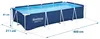 Piscina da giardino con telaio 400 x 211 x 81 cm 15-in-1 Anteprima dell’immagine prodotto 13