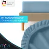 Edel Jersey Spannbettlaken Deluxe für Matratzen bis 25 cm Produktbild-Vorschau 2