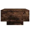 vidaXL Konferenčný stolík smoke oak 55x55x31 cm materiál na Náhľad obrázku produktu 6