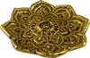 Räucherstäbchenhalter Blume Metall gold Räucherkegelhalter Produktbild-Vorschau 2