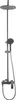 A shower set on a white background. Produktbild-Vorschau