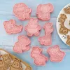 8Pcs Keksausstecher Tierform Lebensmittelqualität Produktbild-Vorschau 5