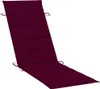 vidaXL Cuscino per sdraio rosso vino 186x58x4 cm Tessuto Anteprima dell’immagine prodotto 15
