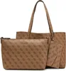 Guess Guess Brenton Tote 2in 1 Sac Beige Voir les images du produit 26