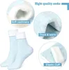 warme Hüttensocken, 5 Paar Wintersocken aus Baumwolle, Produktbild-Vorschau 3