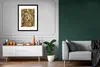 MuchoWow® Gerahmtes Poster Tierhaut - Schlange - Gold 60x80 Produktbild-Vorschau 8