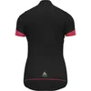 Odlo Women´s T-shirt 1/2 zip ESSENTIAL black paradise pink Produktbild-Vorschau 3