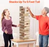 SucceBuy Jouet en bois culbutant, 60 blocs, jeu de blocs Voir les images du produit 3