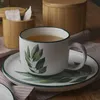 HOMLA Kubek BLYDE z liściem kauczukowca 350 ml Podgląd zdjęcia produktu 7