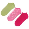 Kinder Sneaker Socken 3-er Pack aus Baumwolle Alpenveilchen Produktbild-Vorschau 2