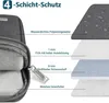 TECOOL Laptoptasche 15,6 Zoll wasserdichte Notebooktasche Produktbild-Vorschau 5