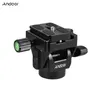 A black camera tripod head with leveling bubbles and adjustment knobs, branded 'Andoer'. Produktbild-Vorschau