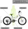 Galano GA20 bicicletta da bambino 20 pollici da 5 anni 120 Anteprima dell’immagine prodotto 2