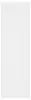 vidaXL Supporto per piante 2 pz. Bianco 25x25x80 cm Anteprima dell’immagine prodotto 4