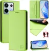 Lederhülle für Xiaomi Redmi Note 13 Pro 5G/Poco X6 5G Hülle Produktbild-Vorschau 1