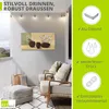ARTland Wandbild Alu für Innen & Outdoor Magnolien Größe: Produktbild-Vorschau 2