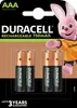 Duracell Akku Ricarica AAA HR03 750mAh 4St. Anteprima dell’immagine prodotto 1