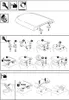 Diagrams showing how to install a toilet seat. Podgląd zdjęcia produktu