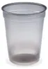 200x Mehrwegbecher Pfandbecher rauch-grau transparent PP Produktbild-Vorschau 1