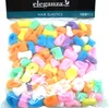 Haargummi Zopfgummi 100 Stück bunt klein Elastisch Zopfband Produktbild-Vorschau 2