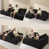 VASAGLE Modulares Sofa, Ecksofa mit Liege rechts, 242 cm Produktbild-Vorschau 4
