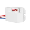 A white motion sensor with wires attached. Produktbild-Vorschau