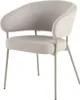 HowHomely Stuhl Elara - Eleganz und Komfort, Cappuccino Produktbild-Vorschau 5