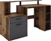 byLIVING Schreibtisch LOUIS / in Old-Wood-Optik (Altholz) Produktbild-Vorschau 1